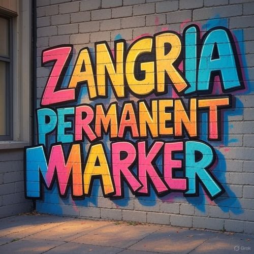 Zangria Permanent Marker Photo Fem