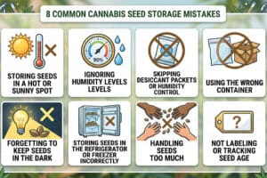 8 Common Cannabis Seed Storage Mistakes to Avoid