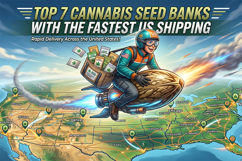 Top 7 Cannabis Seed Banks with the Fastest US Shipping