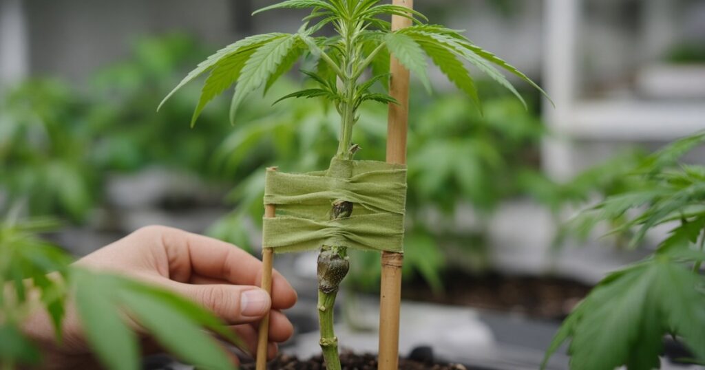 How to Fix Broken and Bent Cannabis Stems — Kind Seed Co