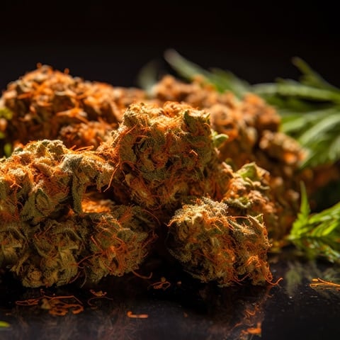orange cream auto fem cannabis seed pack from Kind Seed Co