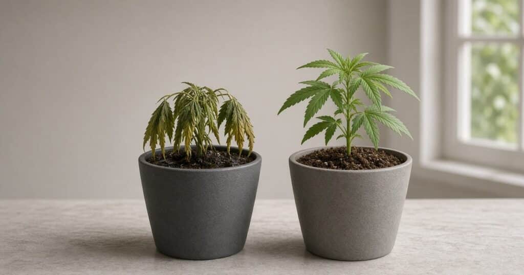 Overwatering Cannabis: Prevention, Diagnosis, and Solutions — Kind Seed Co