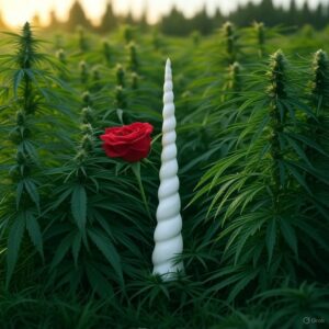 Whitethorn Rose photoperiod feminized cannabis seed pack from Kind Seed Co