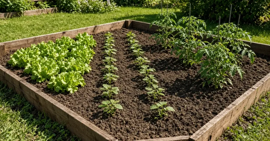 Small backyard vegetable garden