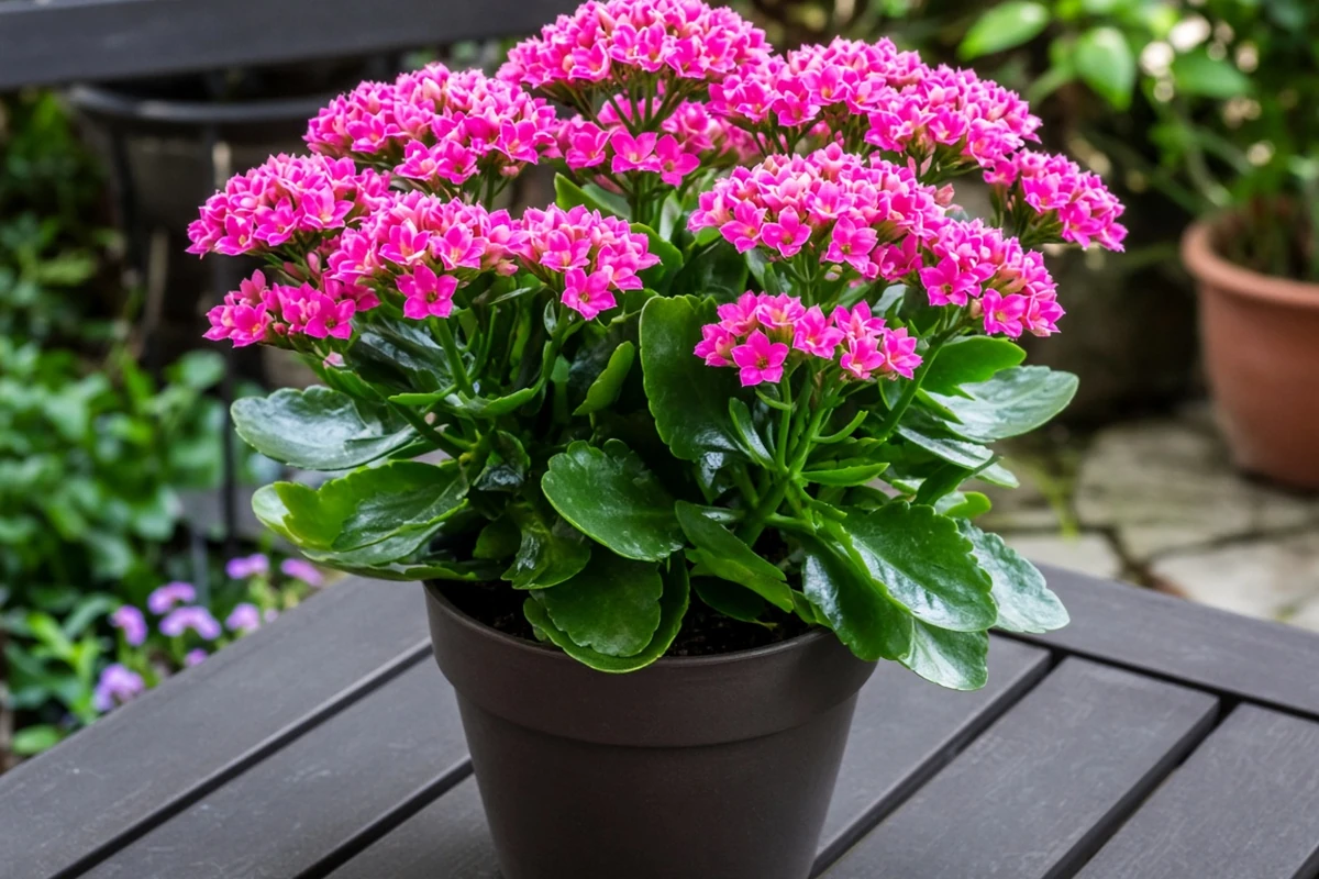 Kalanchoe in bloom