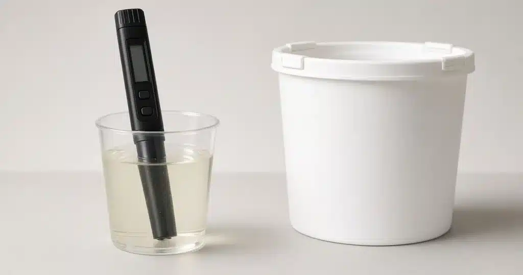 PPM for Cannabis: a TDS pen measuring nutrient solution