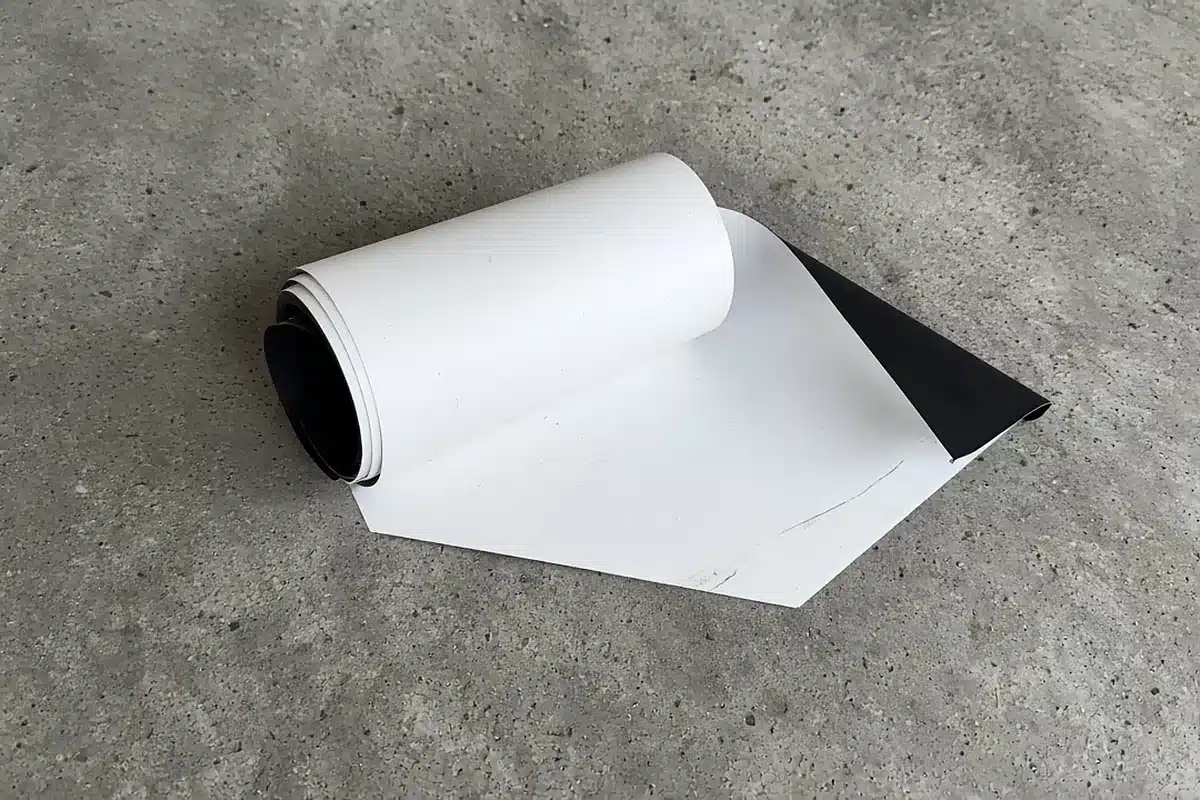 Roll of black and white panda film